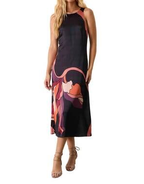 NEW CABALLERO daylen midi dress in blue